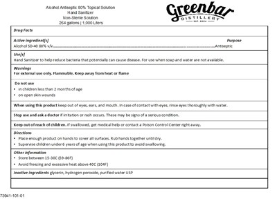 Hand Sanitizer 1000 Liter container - Hand Sanitizer Full Tote 73941 101 01